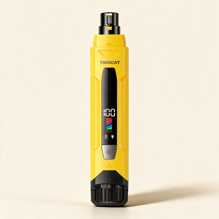 Lima de uñas eléctrica silenciosa para perros y gatos - PawCareShop