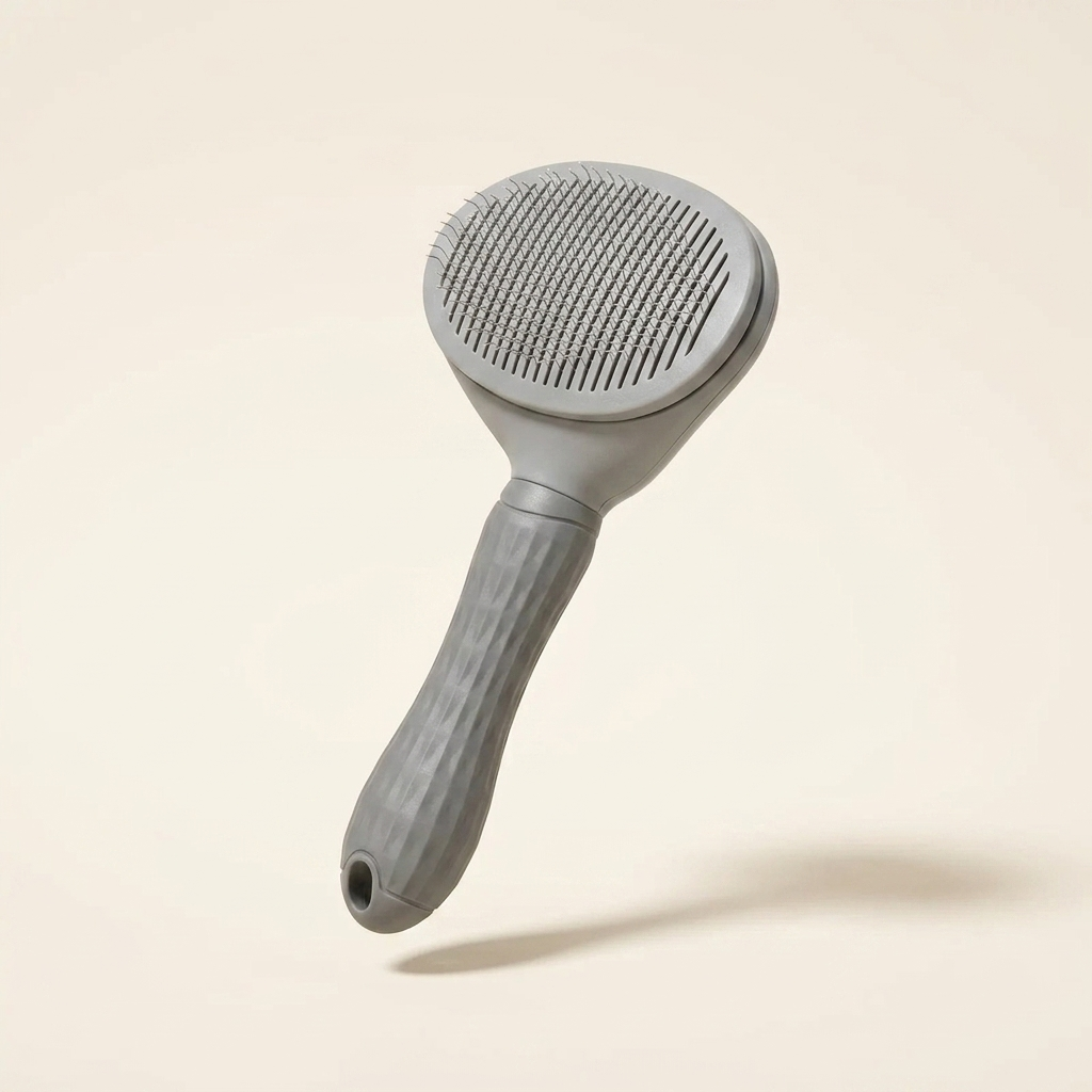 Cepillo de autolimpieza gris