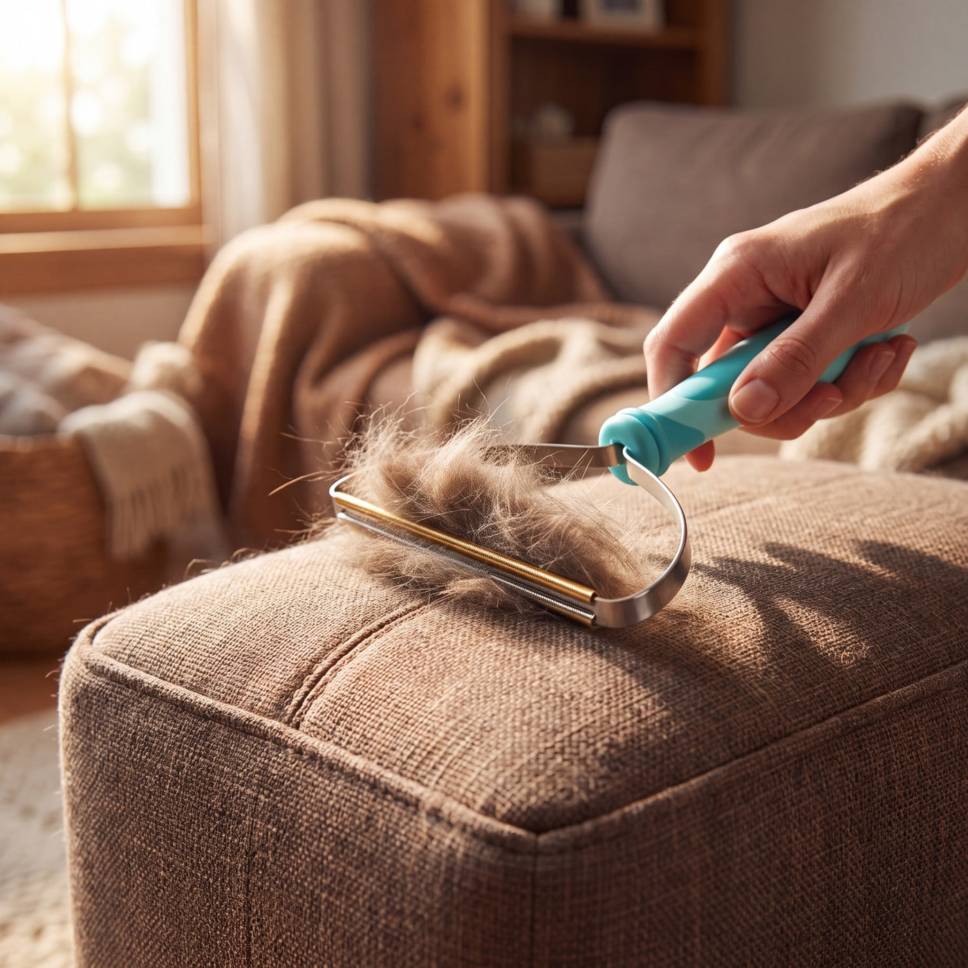 Quita-Pelos PawCare — Adiós al pelo de tu mascota en sofás, coche y alfombras